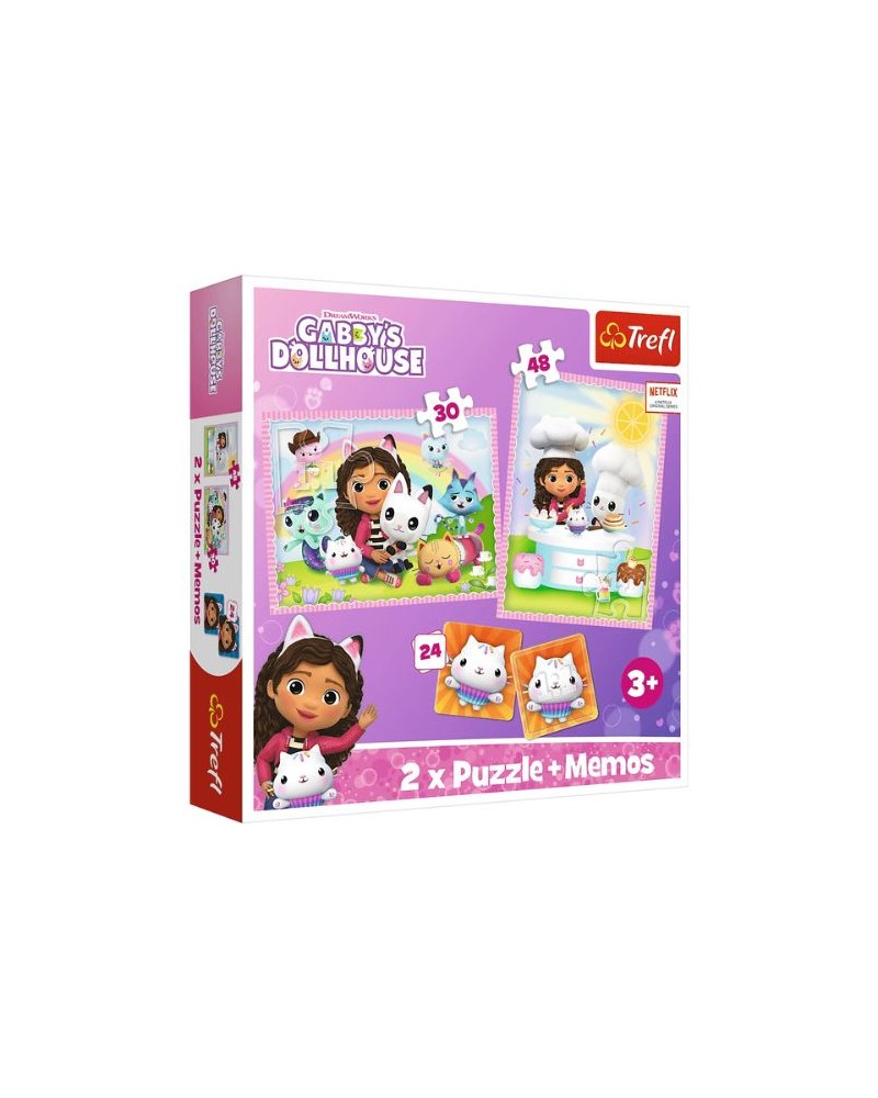 Puzzle - Gabby Chat - 2en1 + Memos