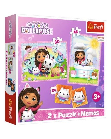 Puzzle - Gabby Chat - 2en1 + Memos