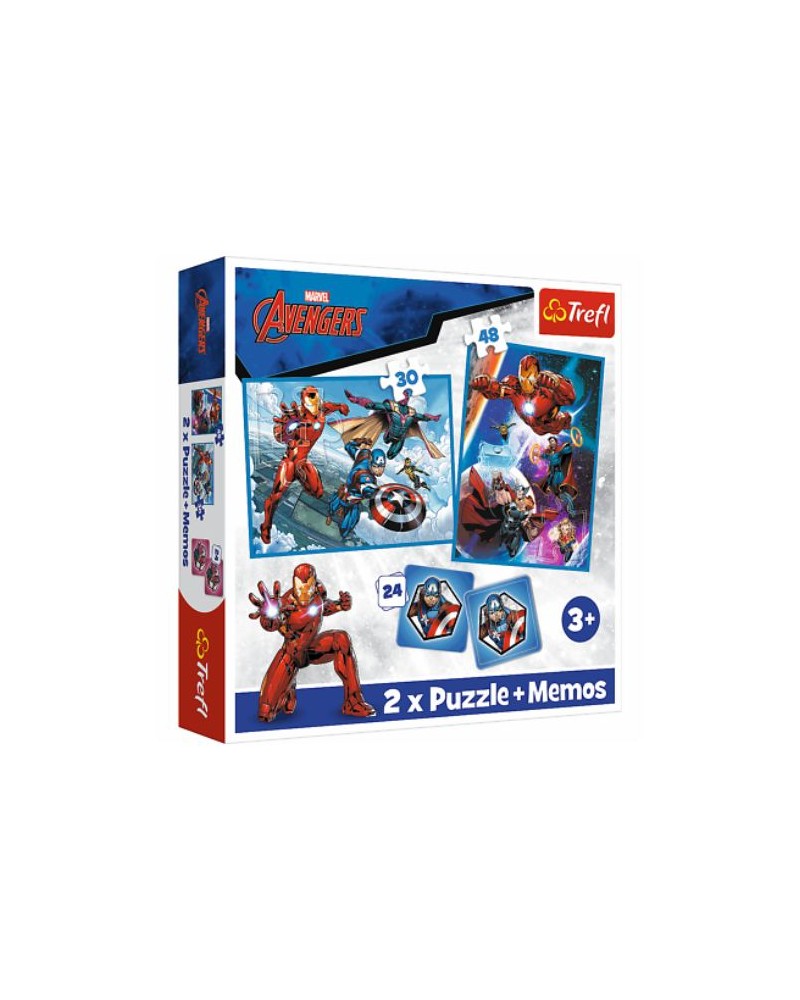 Puzzle - Avengers - 2en1 + Memos