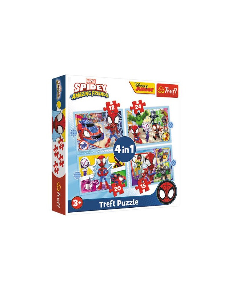 Puzzle 4en1 Spidey
