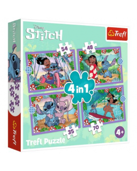Puzzle - Lilo&Stitch - 4en1