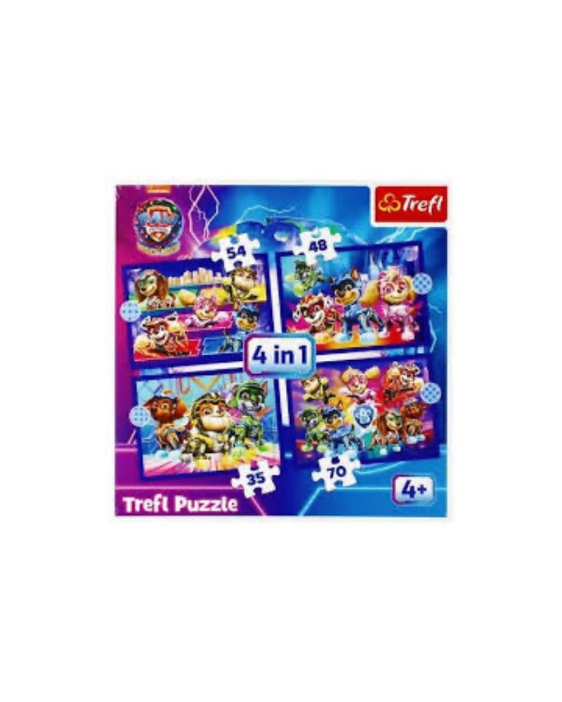 Puzzle - Paw Patrol - 4en1