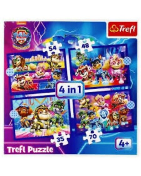 Puzzle - Paw Patrol - 4en1