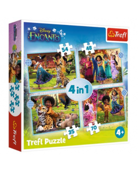 Puzzle - Disney Encanto - 4en1