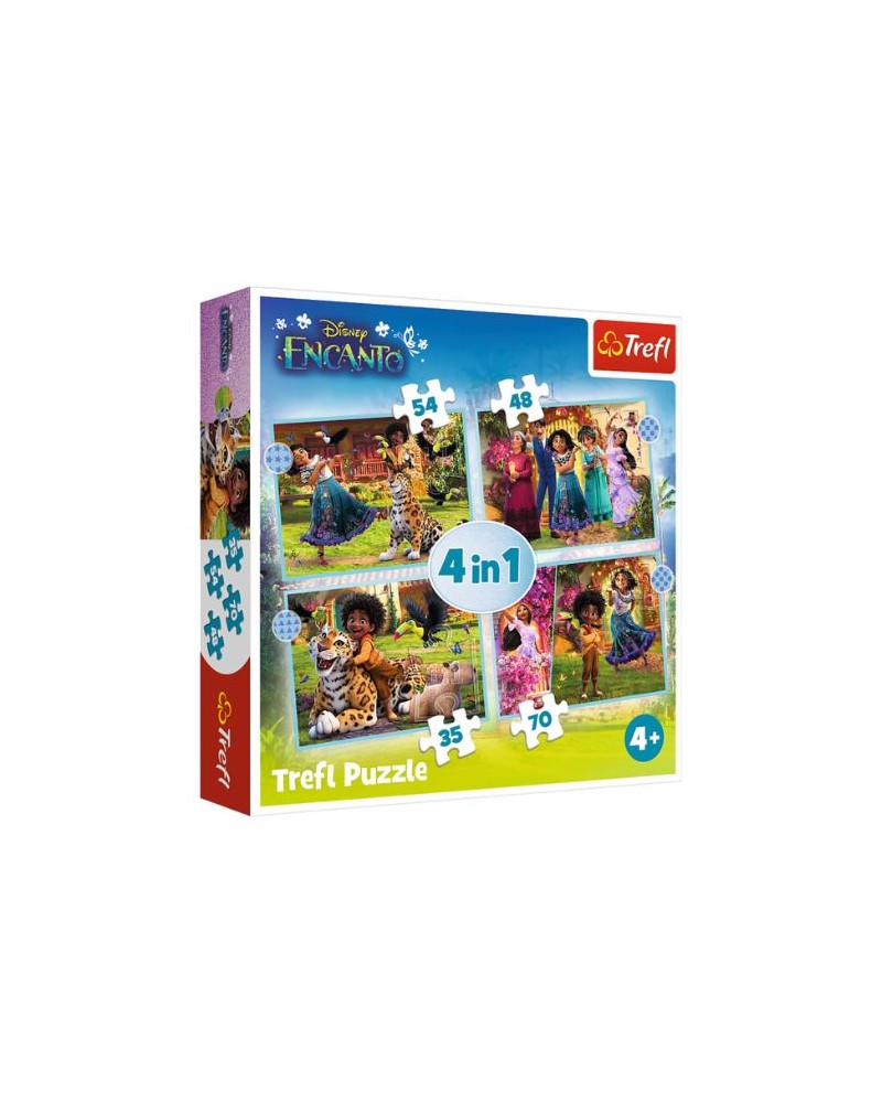 Puzzle - Disney Encanto - 4en1
