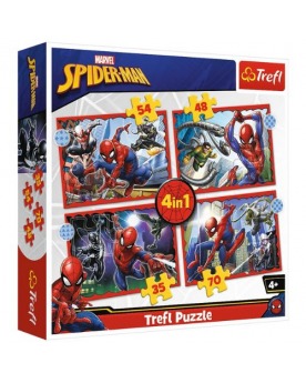 Puzzle - SpiderMan - 4en1