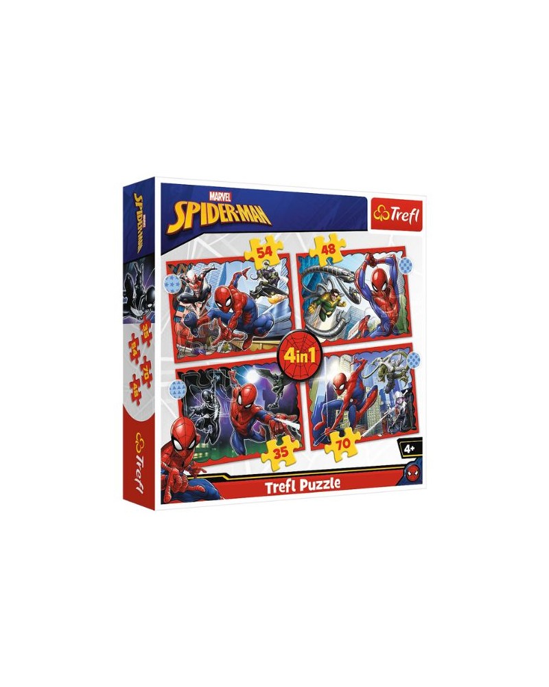 Puzzle - SpiderMan - 4en1