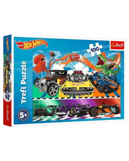Puzzle - Hot Wheels - 100pcs