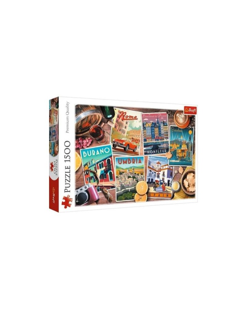 Puzzle - Voyage en Europe - 1500pcs